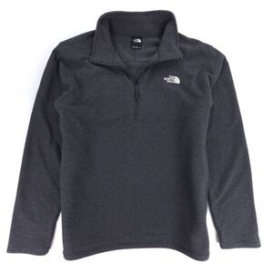 NEW North Face Textured Cap Rock 1/4 Zip‎ Fleece Jacket Gorpcore XL ASPHALT GREY